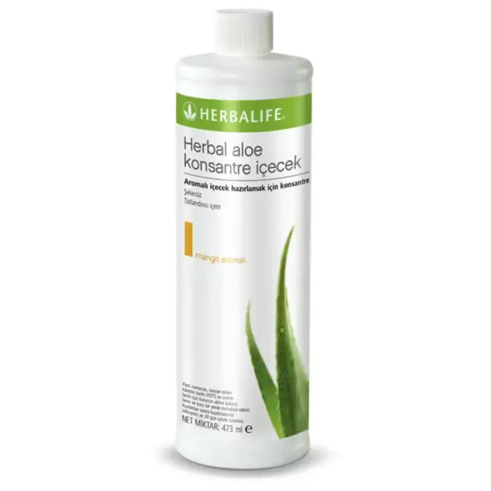 Herbalife Aloe Vera Suyu | Aloe Konsantre İçecek Mango Aromalı