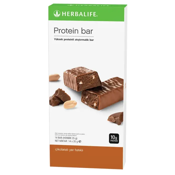 Herbalife Protein Bar Çikolatalı Yer Fıstıklı 14'lü Paket