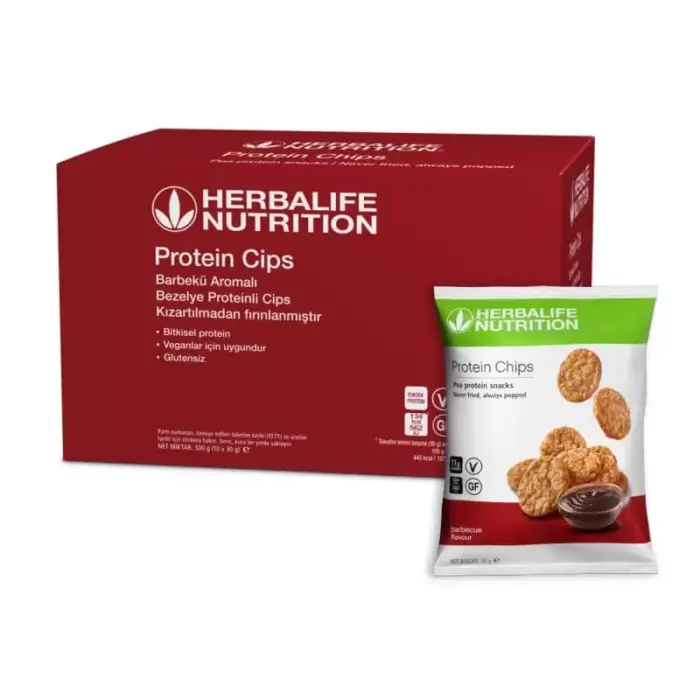 Herbalife Protein Cips Barbekü Aromalı (10 Adet x 30gr)