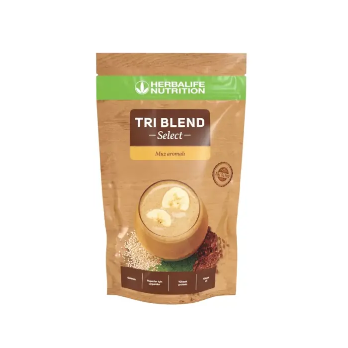 Herbalife Tri Blend Select Yüksek Proteinli Muz Aromalı İçecek Tozu